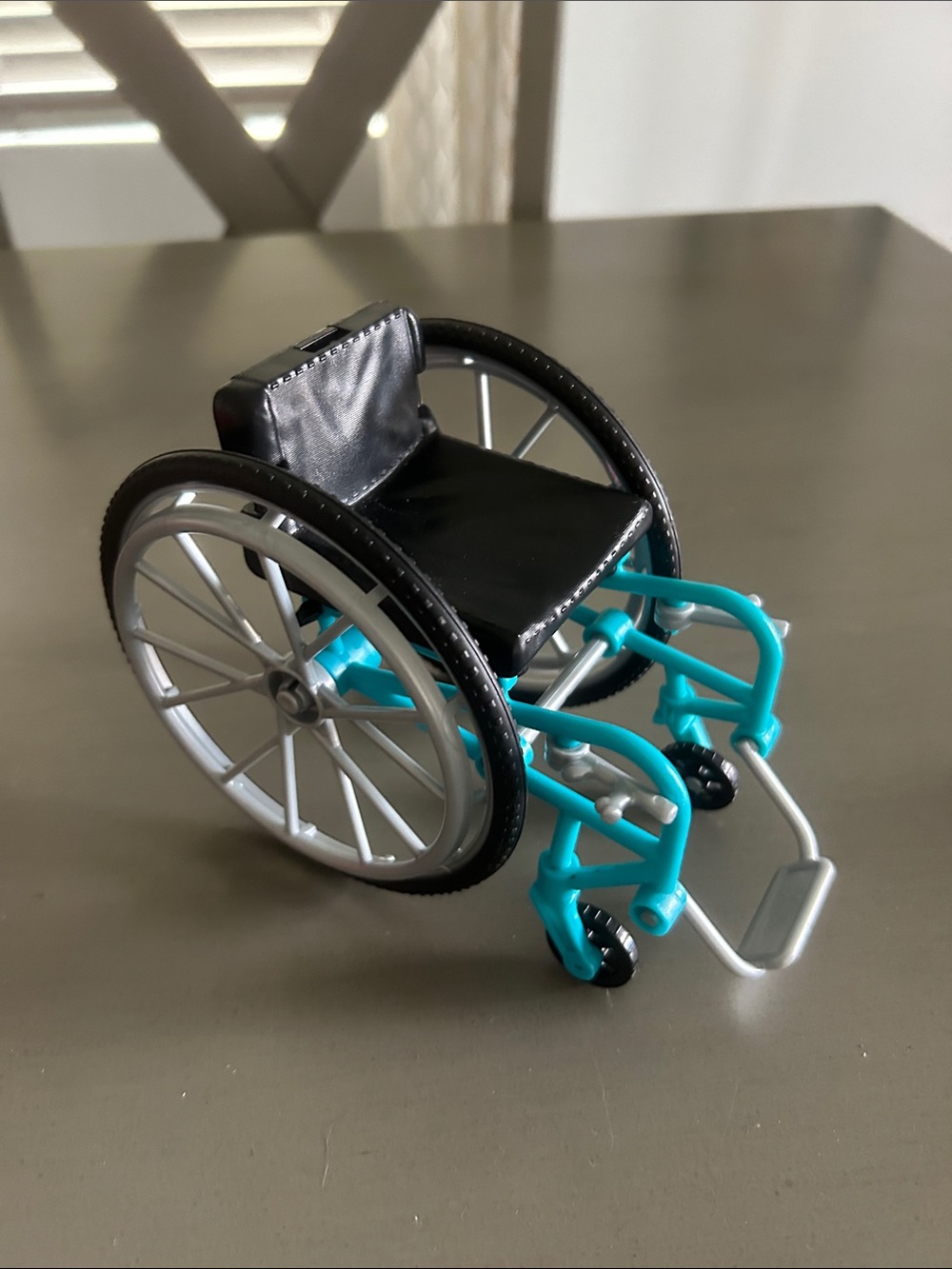 Barbie Black & Teal Wheelchair Accessory